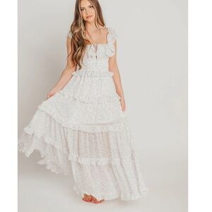 Worth Collective Bump friendly dress baby shower